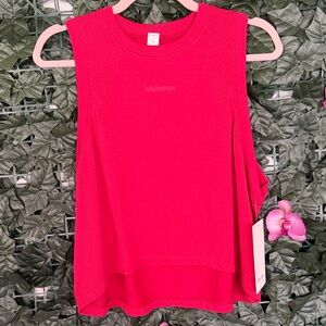 NWT Lululemon Swiftly High Low Cropped Tank Size 10